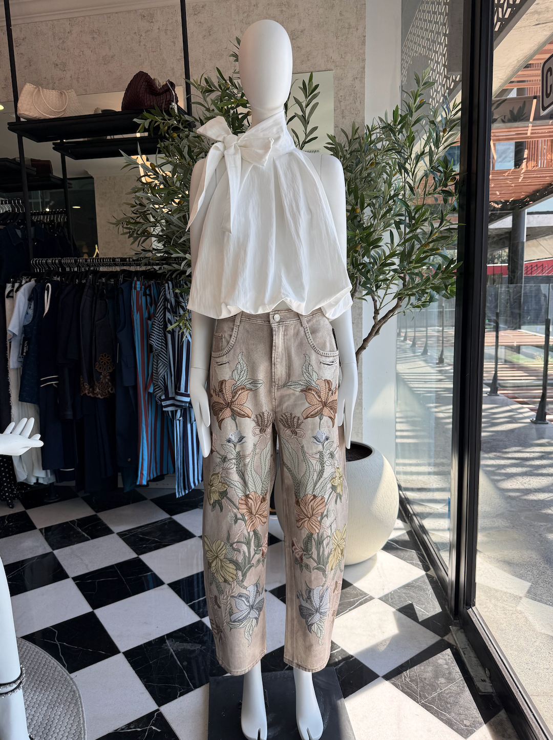 Pantalón Flores