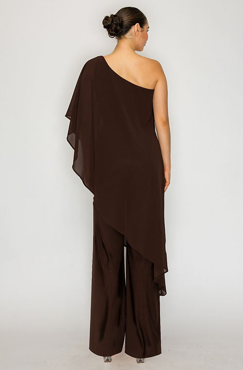 Jumpsuit Capa Chocolate