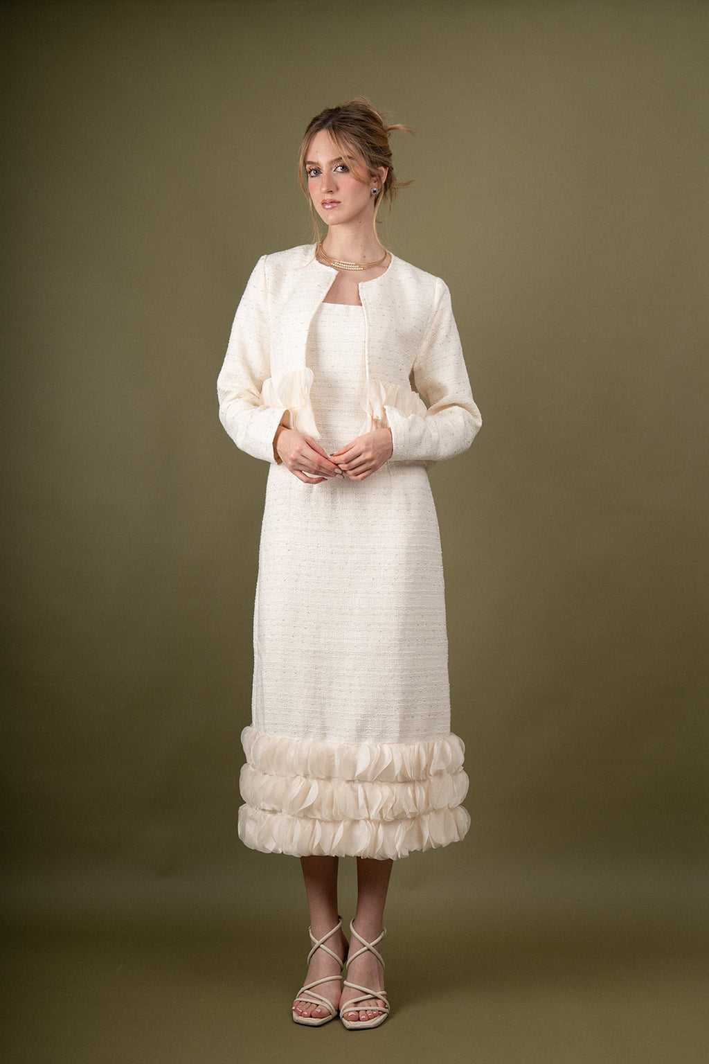 VESTIDO CON CHALECO CRISTY