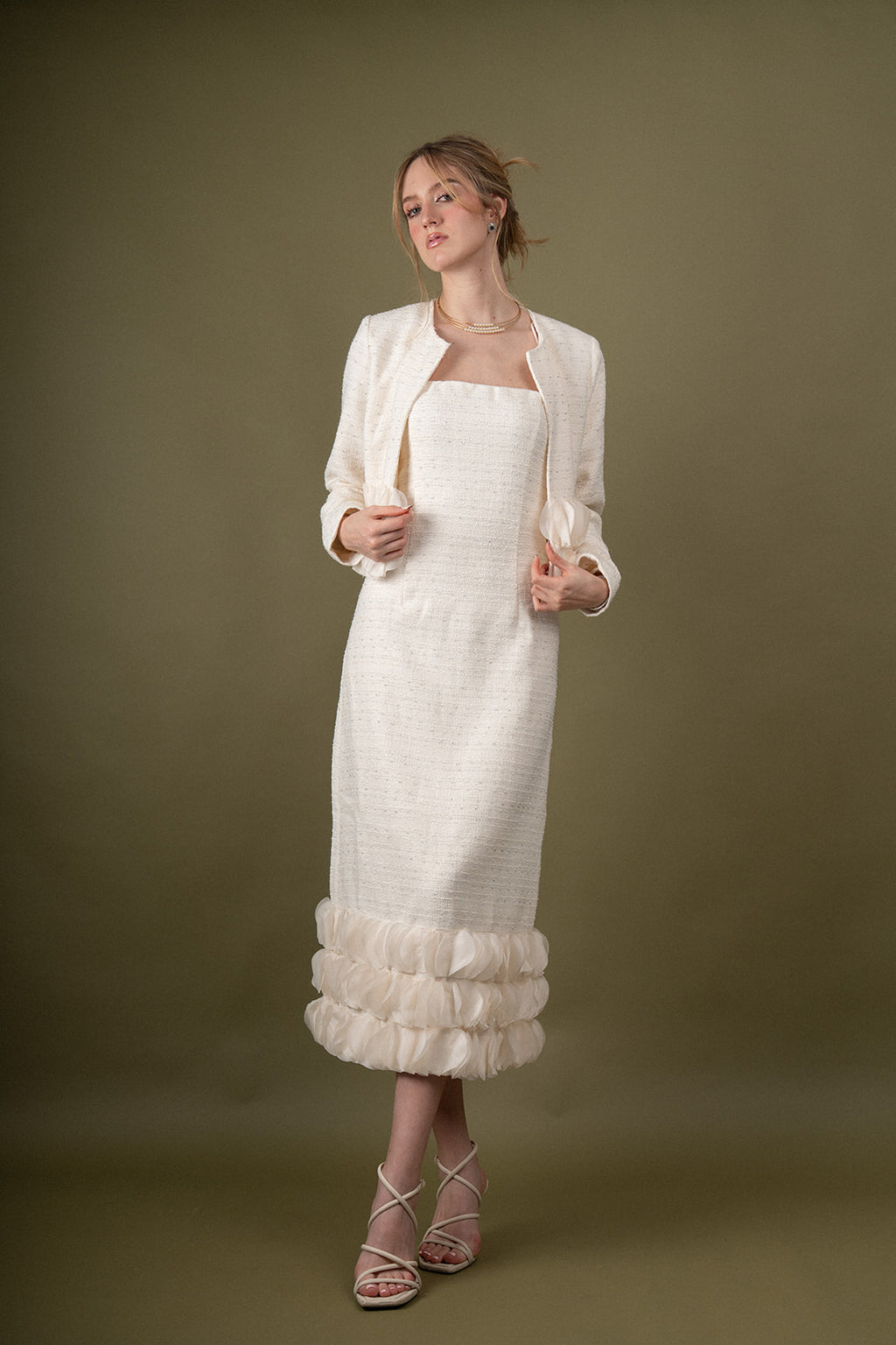 VESTIDO CON CHALECO CRISTY